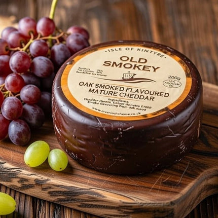 Old Smokey Mature Cheddar Isle of Kintyre - Scottish Hampers