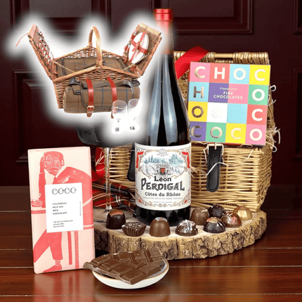 Red Wine & Chocolate - Scottish Hampers