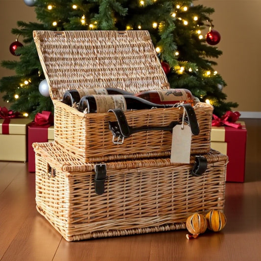 Traditional Wicker Hamper Large - Scottish Hampers