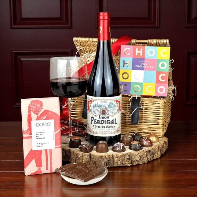 Red Wine & Chocolate - Scottish Hampers