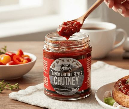 Arran Tomato and Red Pepper Chutney - Scottish Hampers