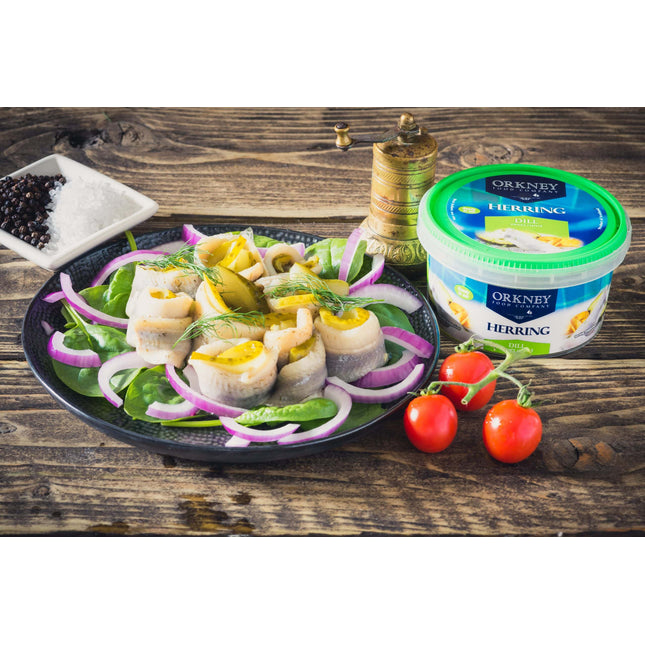 Orkney Dill Sweet Cured Herring - Scottish Hampers