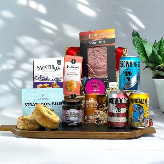 Craft Beer and Snacks Gift - Scottish Hampers