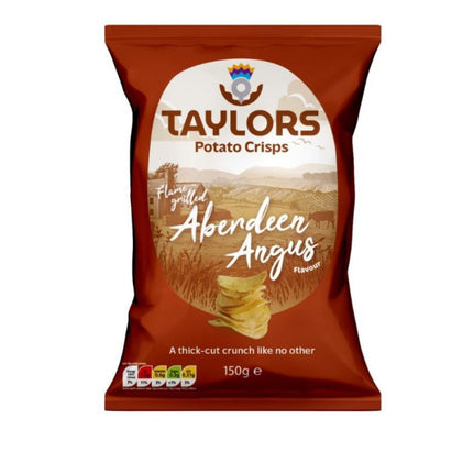Flamegrilled Aberdeen Angus Crisps Taylors 40g - Scottish Hampers