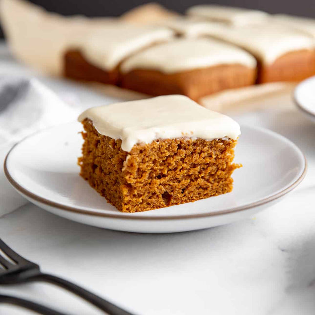 Iced Ginger Squares 2x McGhee's Family Bakers - Scottish Hampers