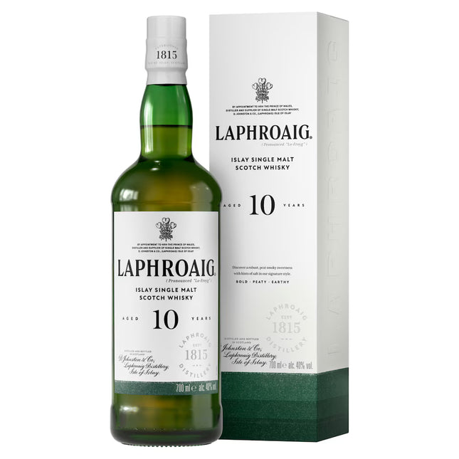 LAPHROAIG Islay Single Malt Scotch Whisky 10 Year Old