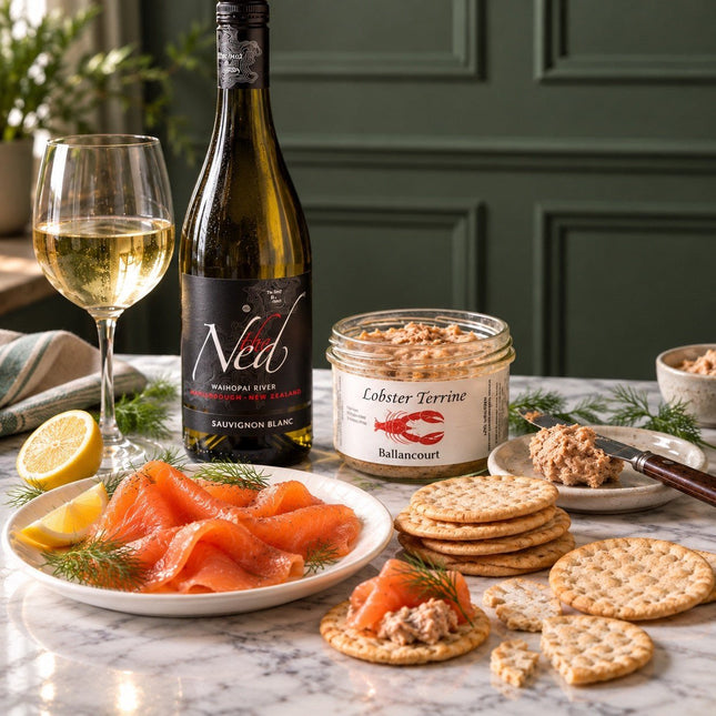Lobster & Sauvignon Blanc Luxury Seafood Hamper - Scottish Hampers