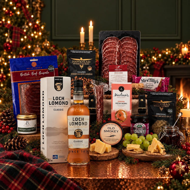 Loch Lomond Whisky & Charcuterie Christmas Hamper - Scottish Hampers