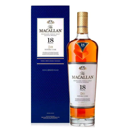 The Macallan 18 Year Old Double Cask Single Malt Whisky 70cl - Scottish Hampers