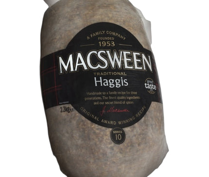 Macsween Traditional Haggis – 2.3kg (Serves Approx. 10) - Scottish Hampers