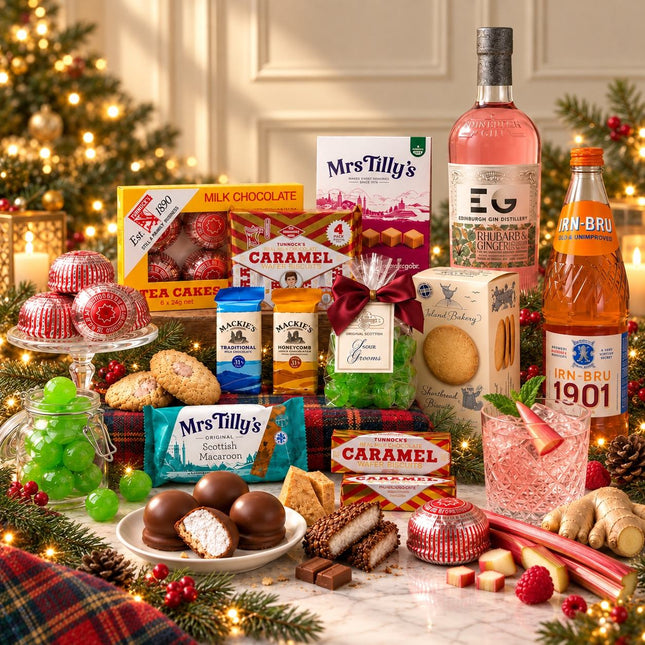 Naughty but Nice Scottish Christmas Gin Gift - Scottish Hampers