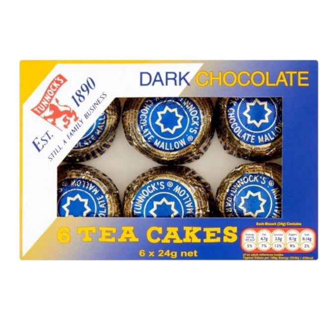 Tunnock's Tea Cakes Dark Chocolate - Scottish Hampers