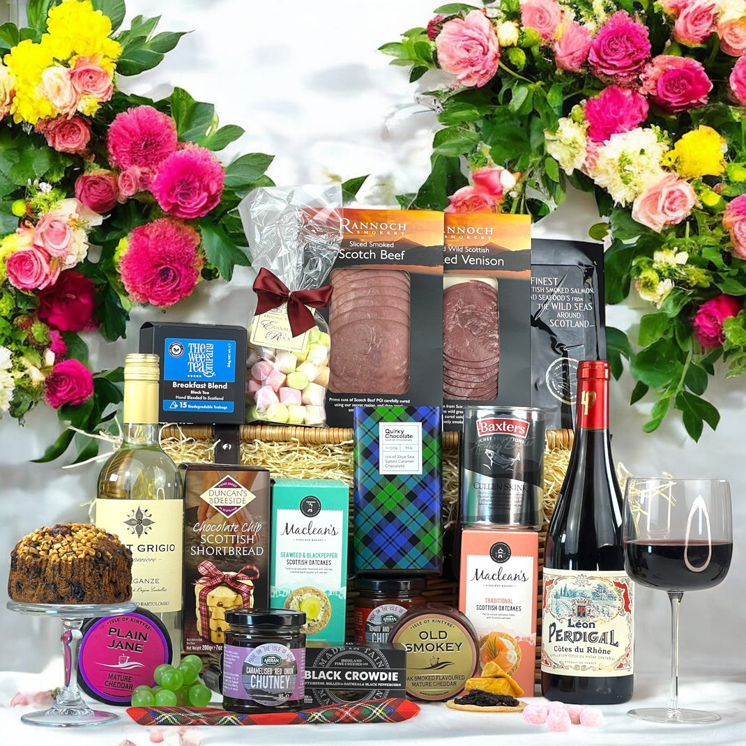 Scottish Hampers | Luxury Food & Drink Gifts | Hand-Packed in Scotland