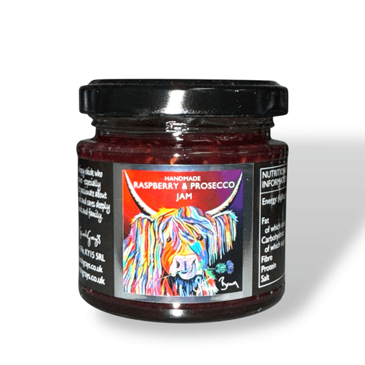 Raspberry & Prosecco Jam Sarah Gray's - Scottish Hampers