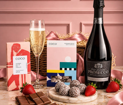Prosecco & Truffles Chocolates - Scottish Hampers