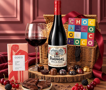 Red Wine & Chocolate - Scottish Hampers