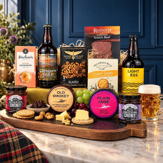 Smoke House and Craft Beer Hamper - Scottish Hampers