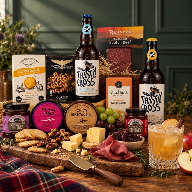 Smoke House and Craft Cider Hamper - Scottish Hampers