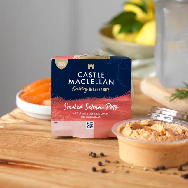 Scottish Smoked Salmon Pate Castle MacLellan - Scottish Hampers