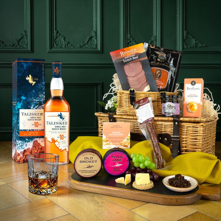 Talisker & Smokehouse Whisky Hamper - Scottish Hampers