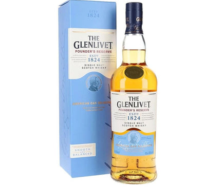The Glenlivet Founder’s Reserve Single Malt Scotch Whisky – 70cl - Scottish Hampers