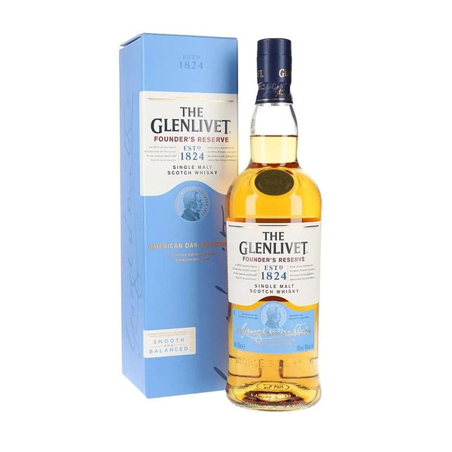 The Glenlivet Founder’s Reserve Single Malt Scotch Whisky – 70cl - Scottish Hampers