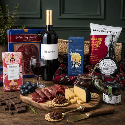 The Guv’nor Wine & Cheese Hamper - Scottish Hampers