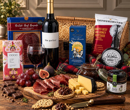 The Guv’nor Wine & Cheese Hamper - Scottish Hampers