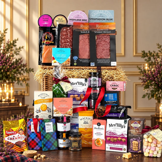 The Indulgence Gift Hamper - Scottish Hampers