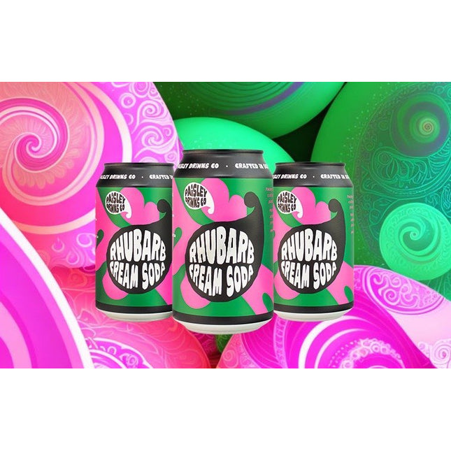 Paisley Rhubarb Cream Soda - Scottish Hampers