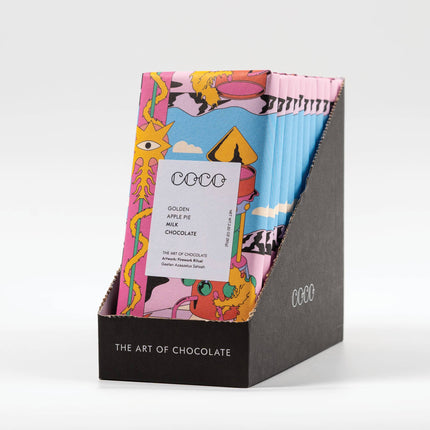 Golden Apple Pie Milk Chocolate Bar - Scottish Hampers