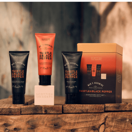 Thistle & Black Pepper Signature Gift Set - Scottish Hampers