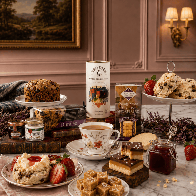 Afternoon Tea Treat Hamper - Scottish Hampers