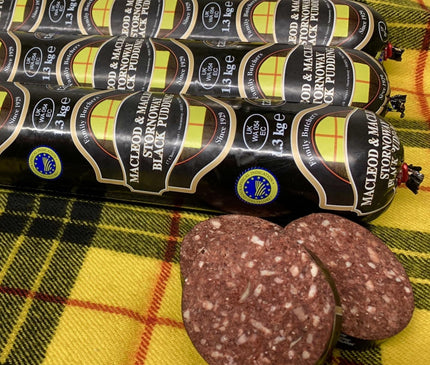 MacLeod and MacLeod 'Original' Stornoway Black Pudding 1.36kg - Scottish Hampers