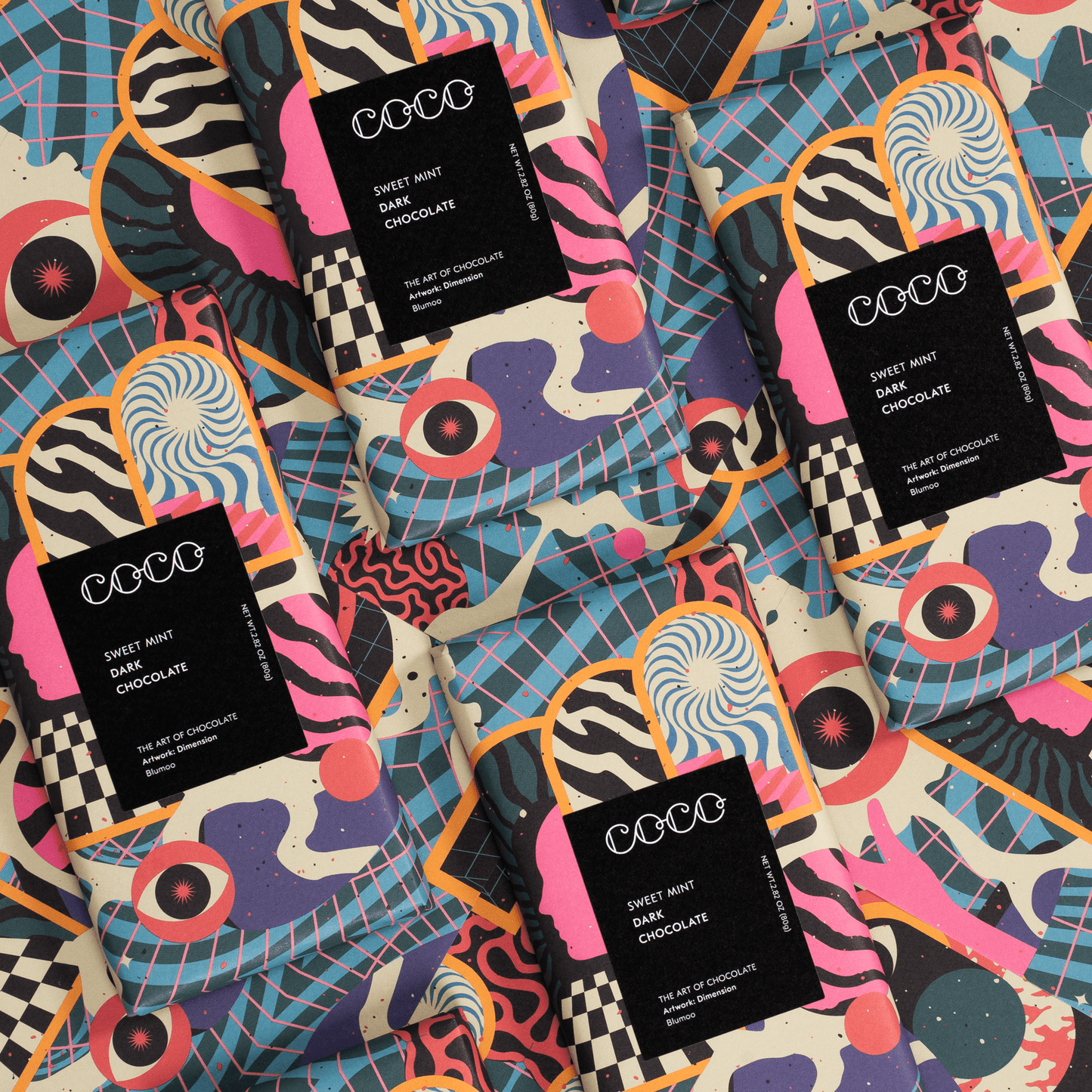 Sweet Mint Dark Chocolate Bar (Pack of 12) - Scottish Hampers