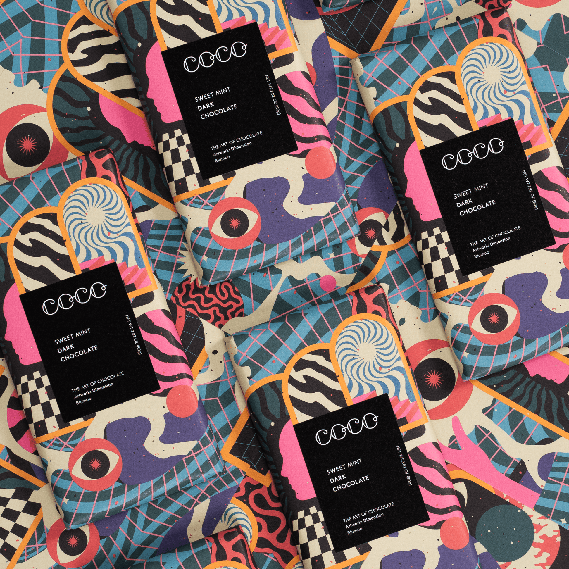 Sweet Mint Dark Chocolate Bar (Pack of 12) - Scottish Hampers