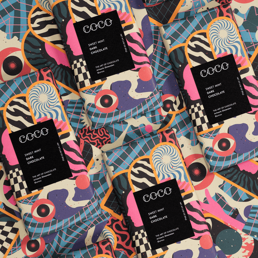 Sweet Mint Dark Chocolate Bar (Pack of 12) - Scottish Hampers