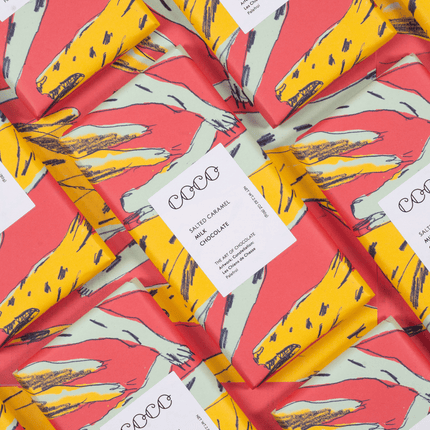 Salted Caramel Milk Chocolate Bar - Scottish Hampers