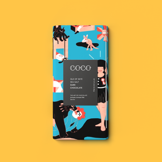 Isle of Skye Sea Salt Dark Chocolate Bar