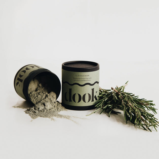 Clay Mask - Balancing Green Clay with Spirulina and Rosemary - Scottish Hampers