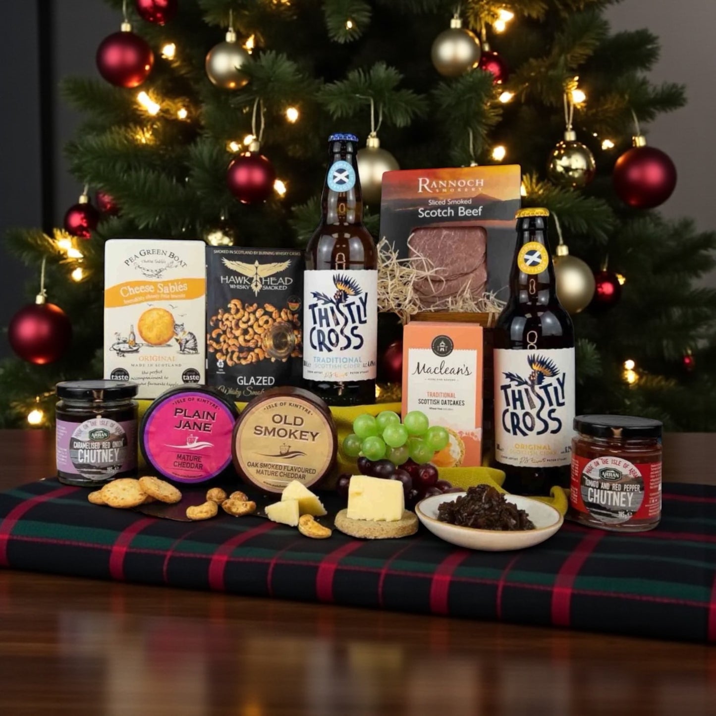 The Smokehouse & Craft Cider Christmas Hamper - Scottish Hampers