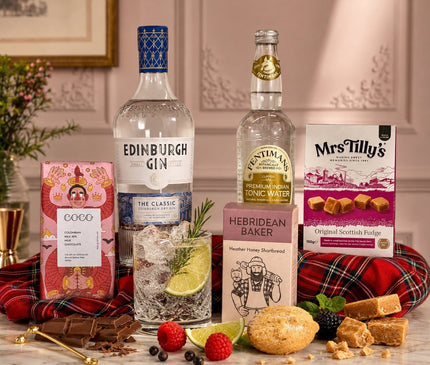 Edinburgh Gin & Chocolate Indulgence Hamper - Scottish Hampers