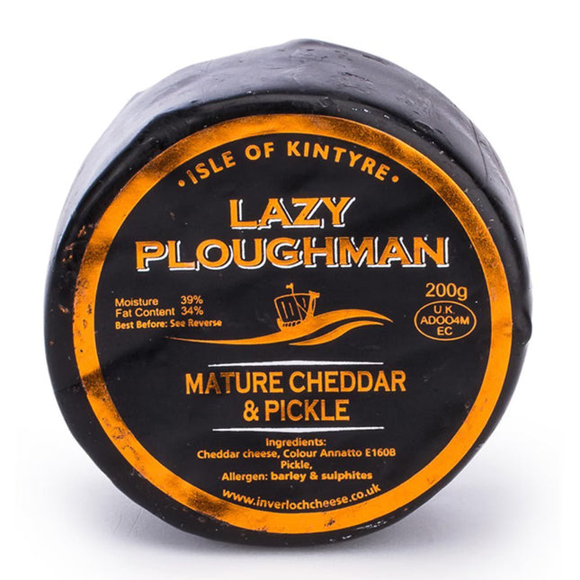 Lazy Ploughman Mature Cheddar Isle Of Kintyre - Scottish Hampers