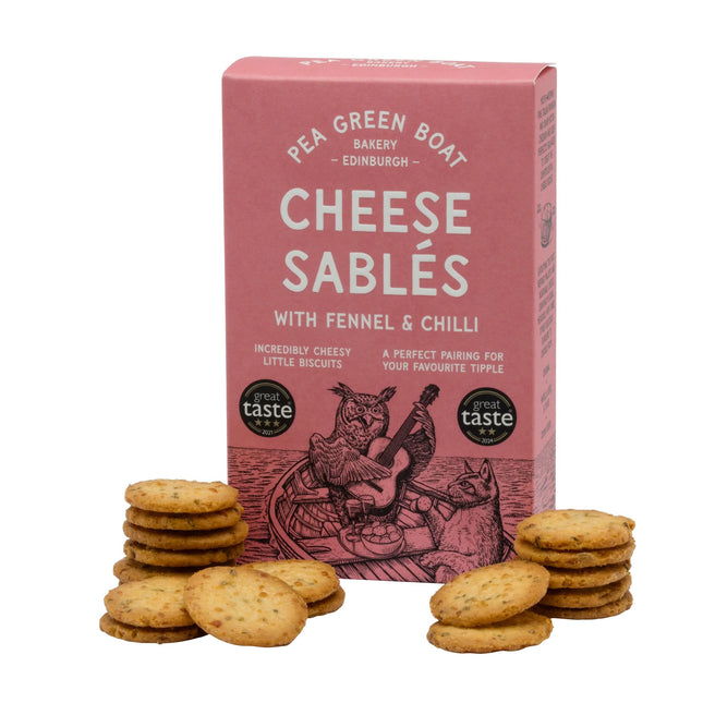 Cheese Sablés with Fennel & Chilli - Scottish Hampers