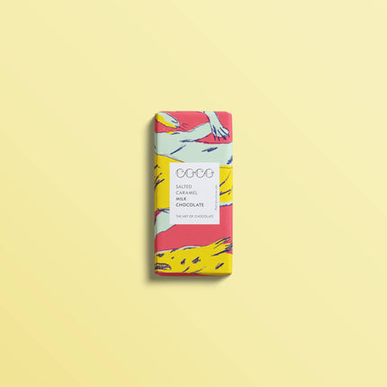 Salted Caramel Milk Mini Chocolate Bar (Pack of 24) - Scottish Hampers