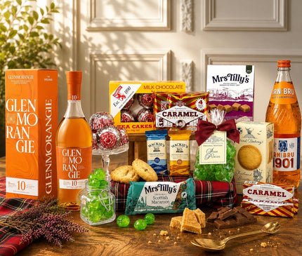 Glenmorangie Whisky & The Wee Scottish Sweet Hamper - Scottish Hampers