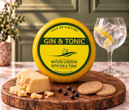 Gin & Tonic Isle Of Kintyre Truckle - Scottish Hampers