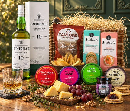 Laphroaig & Isle Of Kintyre Cheese Hamper