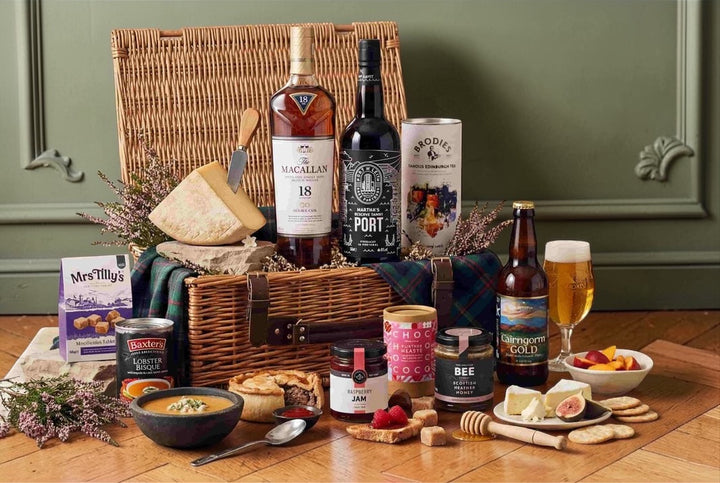 Luxury Scottish Hampers | Fine Scottish Food & Drink Gift Baskets