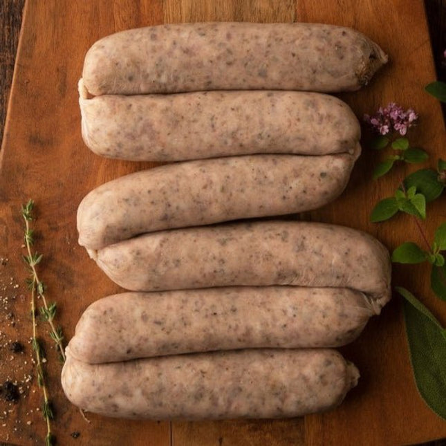 Pork Haggis And Herb Sausages 500g - Scottish Hampers